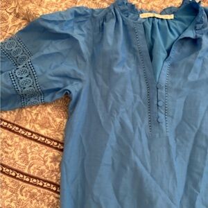 Marie Oliver Blue Dress